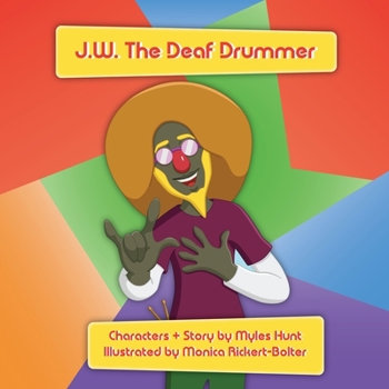 Paperback J.W. The Deaf Drummer Book