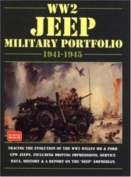 Paperback Ww2 Jeep Military Portfolio: 1941-1945 Book