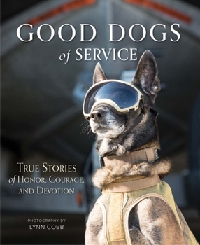 Hardcover Good Dogs of Service: True Stories of Honor, Courage, and Devotion Book