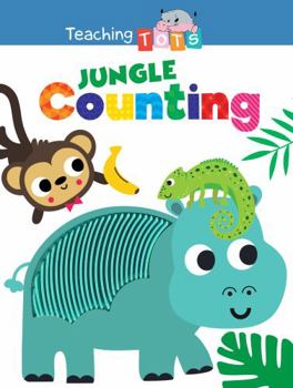 Board book Jungle Counting - Silicone Touch and Feel Board Book - Sensory Board Book