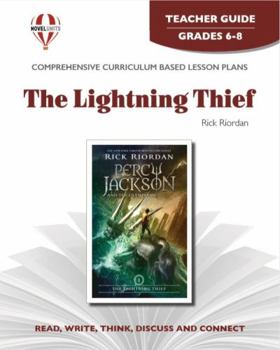 Paperback The Lightning Thief- Teacher Guide by Novel Units Book