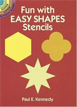 Paperback Fun with Easy Shapes Stencils Book
