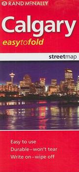 Map Rand McNally Calgary Easy to Fold Street Map Book