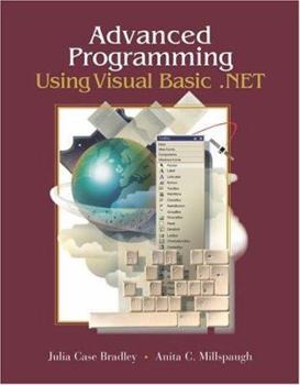 Paperback Advanced Programming Using Visual Basic.Net with Student CD Book