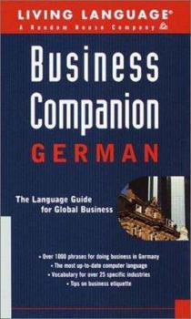 Paperback Business Companion: German Handbook Book