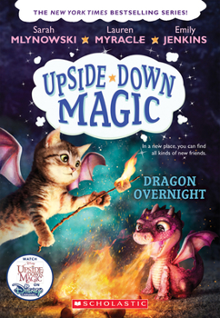 Paperback Dragon Overnight (Upside-Down Magic #4): Volume 4 Book