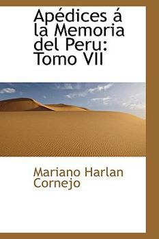 Hardcover AP Dices La Memoria del Peru: Tomo VII Book