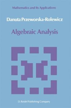 Paperback Algebraic Analysis Book