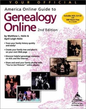 Paperback Your Official American Online Guide to Genealogy Online [With CDROM] Book