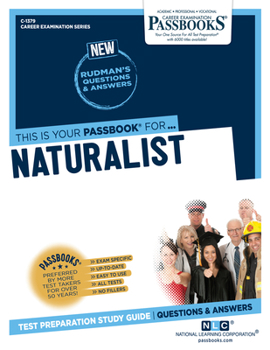 Paperback Naturalist (C-1379): Passbooks Study Guide Volume 1379 Book