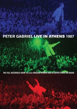 DVD Peter Gabriel: Live in Athens 1987 Book