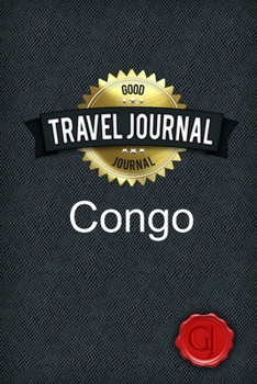 Paperback Travel Journal Congo Book