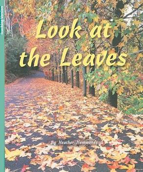 Paperback Look at the Leaves Book