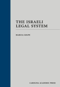 Hardcover The Israeli Legal System Book