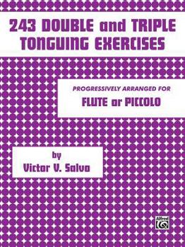Paperback 243 Double and Triple Tonguing Exercises Book