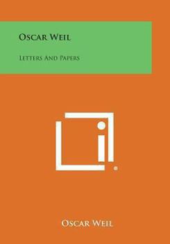 Paperback Oscar Weil: Letters and Papers Book