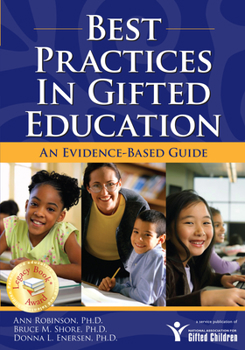 Paperback Best Practices in Gifted Education: An Evidence-Based Guide Book