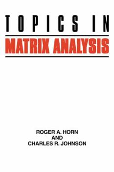 Paperback Topics in Matrix Analysis Book