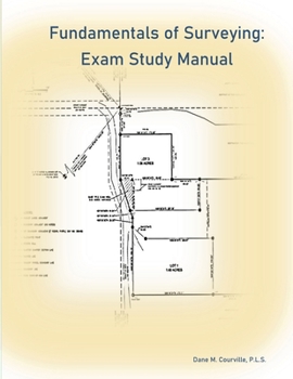 Paperback Fundamentals of Surveying: Exam Study Manual Book