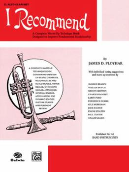 Paperback I Recommend: E-flat Alto Clarinet Book