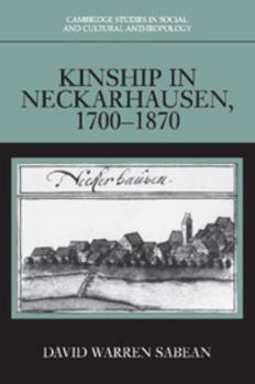 Paperback Kinship in Neckarhausen, 1700-1870 Book