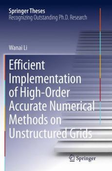 Paperback Efficient Implementation of High-Order Accurate Numerical Methods on Unstructured Grids Book