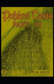 Paperback Pahlavi Texts Part 3( illustrated edition) Book