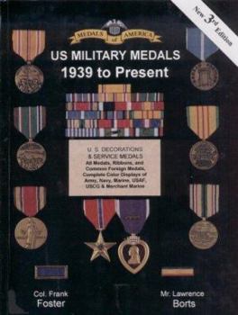 Paperback U.S. Military Medals 1939 to Present Book
