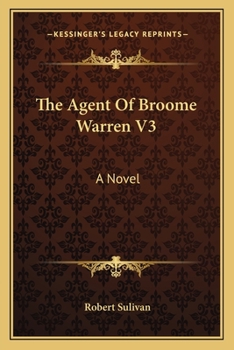 Paperback The Agent Of Broome Warren V3 Book
