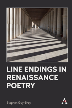 Hardcover Line Endings in Renaissance Poetry Book