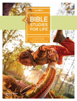 Paperback Bible Studies For Life: 3s–Pre-K Activity Pages Fall 2022 Book