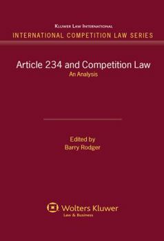 Hardcover Article 234 and Competition Law: An Analysis Book