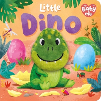 Board book Little Dino: My Baby & Me Finger Puppet Board Book