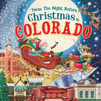 Hardcover 'Twas the Night Before Christmas in Colorado Book