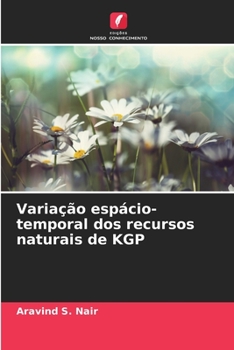 Paperback Variação espácio-temporal dos recursos naturais de KGP [Portuguese] Book