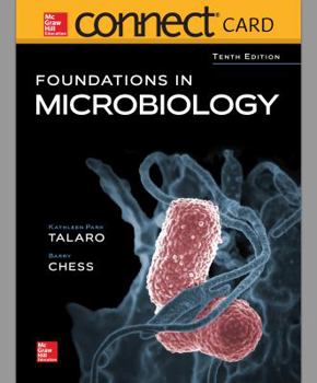 Hardcover Connect Access Card for Foundations in Microbiology Book