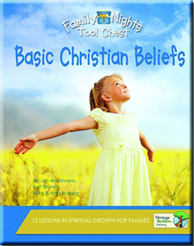 Paperback Family Nights Tool Chest: Basic Christian Beliefs Book