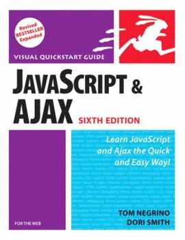 Paperback JavaScript and Ajax for the Web: Visual QuickStart Guide Book