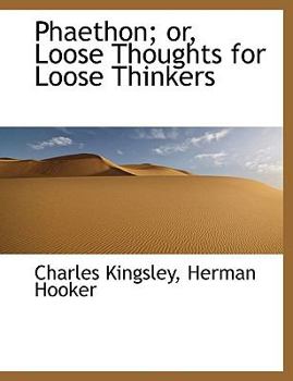 Paperback Phaethon; Or, Loose Thoughts for Loose Thinkers Book