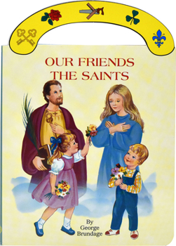 Hardcover Our Friends the Saints: St. Joseph Carry-Me-Along Board Book