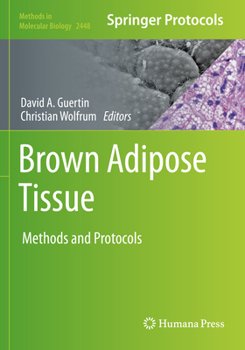Paperback Brown Adipose Tissue: Methods and Protocols Book