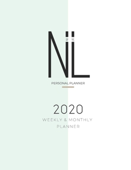 Paperback Nu Life Personal Planner: Weekly & Monthly Planner Book