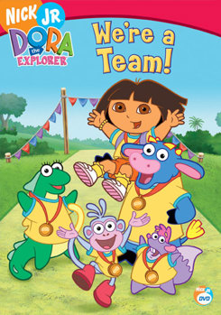 DVD Dora The Explorer: We're A Team Book