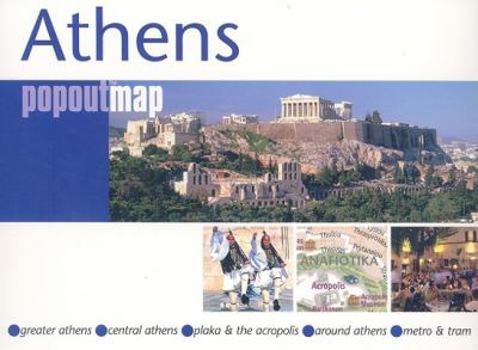 Map Athens Popout Map Book