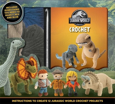 Paperback Jurassic World Crochet Book