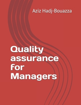 Paperback Quality assurance for Managers Book