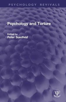Hardcover Psychology and Torture Book
