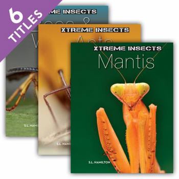 Library Binding Xtreme Insects Set 1 (Set) Book