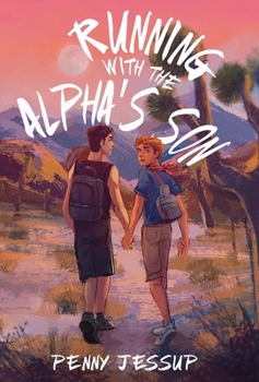 Hardcover Running with the Alpha's Son Book