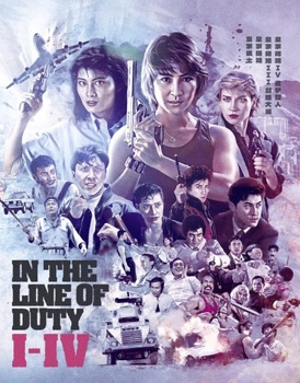 Blu-ray In The Line Of Duty I-IV Book